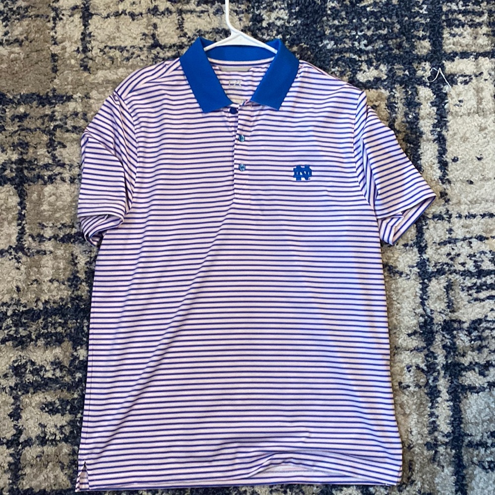 Notre Dame Golf Polo (Cutter and Buck) - M